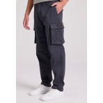 Funky Buddha Ανδρικό Παντελόνι Cargo (FBM009-037-02-ANTHRACITE)