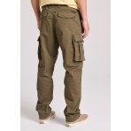 Funky Buddha Ανδρικό Παντελόνι Cargo (FBM009-037-02-KHAKI)