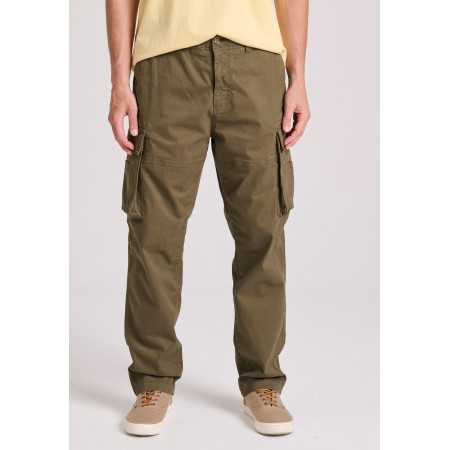 Funky Buddha Ανδρικό Παντελόνι Cargo (FBM009-037-02-KHAKI)