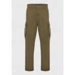 Funky Buddha Ανδρικό Παντελόνι Cargo (FBM009-037-02-KHAKI)