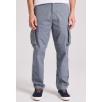 Funky Buddha Ανδρικό Παντελόνι Cargo (FBM009-037-02-STORMY-BLUE)