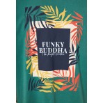 Funky Buddha Ανδρική Μπλούζα Κοντό Μανίκι Με Τύπωμα