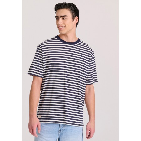 Funky Buddha Ανδρική Μπλούζα Με Κοντό Μανίκι (FBM009-084-04-NAVY)