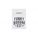 Funky Buddha Ανδρικό Κοντομάνικο T-Shirt Λευκό