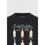 Funky Buddha Weekly Plan Ανδρικό Κοντομάνικο T-Shirt Μαύρο