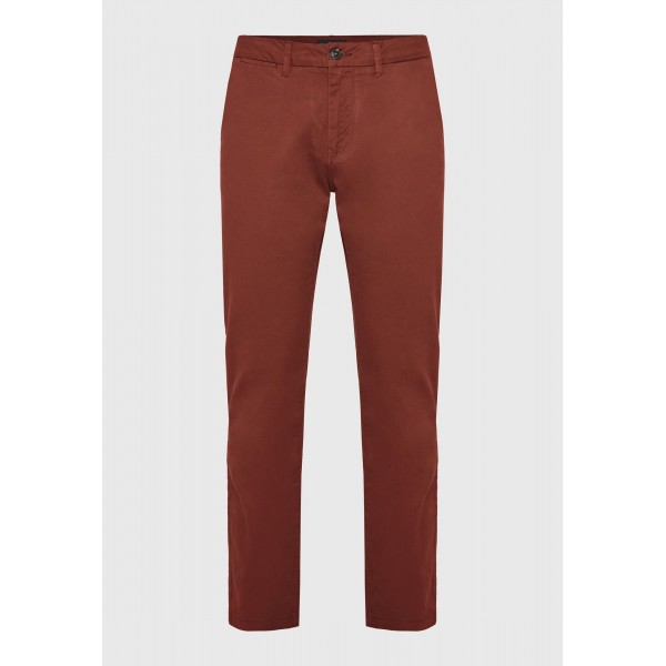 Funky Buddha Ανδρικό Παντελόνι Chino (FBM010-001-02-DK-BRICK)