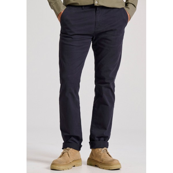 Funky Buddha Παντελόνι Chino Ανδρικό (FBM010-001-02-NAVY)