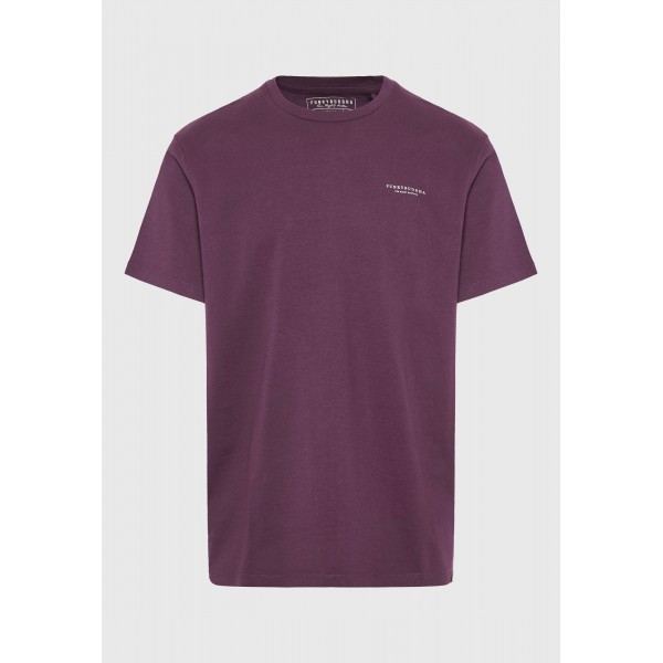 Funky Buddha T-Shirt Ανδρικό (FBM010-001-04-PLUM)