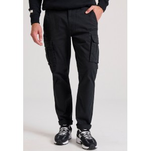 Funky Buddha Παντελόνι Cargo Ανδρικό (FBM010-002-02-BLACK)