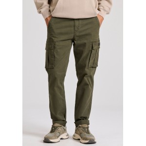 Funky Buddha Παντελόνι Cargo Ανδρικό (FBM010-002-02-DUSTY-OLIVE)