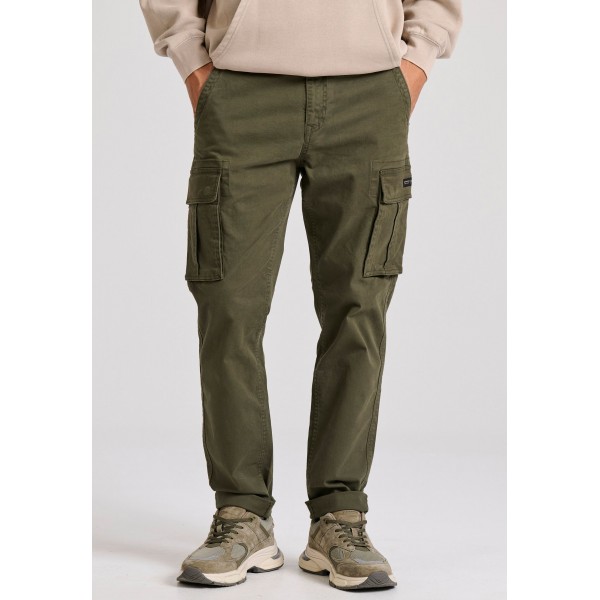 Funky Buddha Ανδρικό Παντελόνι Cargo (FBM010-002-02-DUSTY-OLIVE)