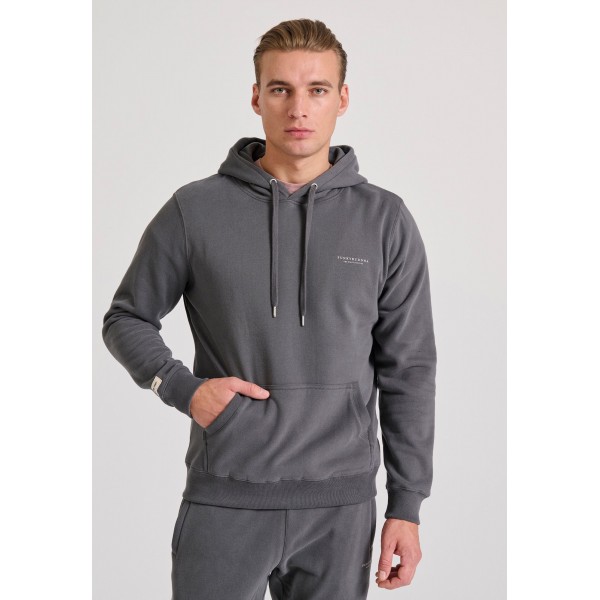 Funky Buddha Hoodie Ανδρικό (FBM010-002-06-DK-GREY)