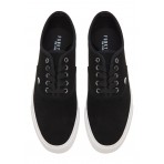 Funky Buddha Ανδρικά Suede Sneakers Μαύρα