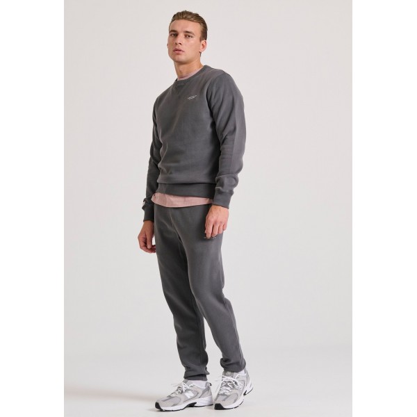 Funky Buddha Μπλούζα Με Λαιμόκοψη Ανδρική (FBM010-003-06-DK-GREY)