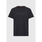 Funky Buddha Ανδρικό Κοντομάνικο T-Shirt Μαύρο