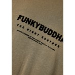 Funky Buddha Ανδρική Μπλούζα Κοντομάνικη Λαδί