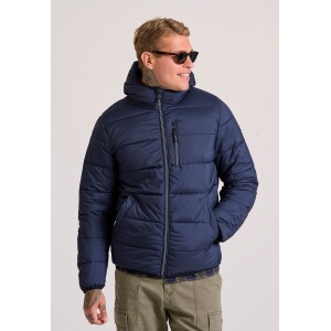 Funky Buddha Ανδρικό Puffer Μπουφάν (FBM010-006-01-NAVY-MEL)