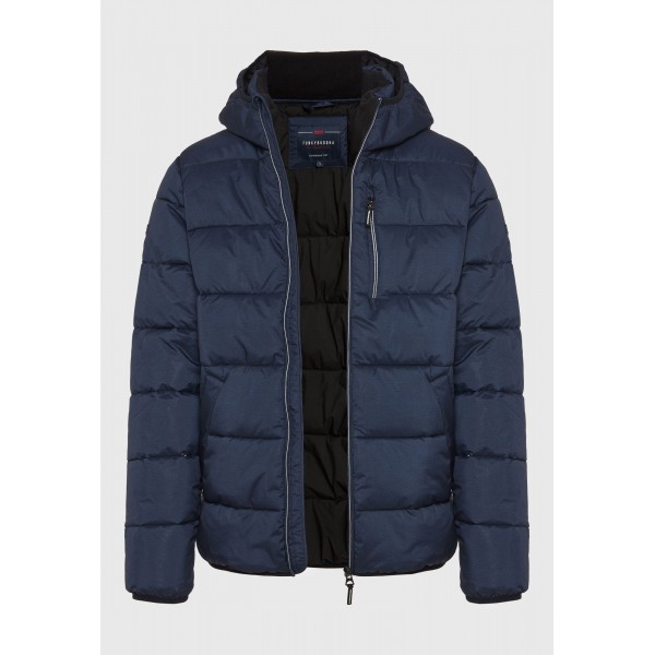 Funky Buddha Ανδρικό Puffer Μπουφάν (FBM010-006-01-NAVY-MEL)