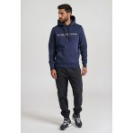 Funky Buddha Ανδρικό Φούτερ Με Κουκούλα (FBM010-006-06-NAVY)