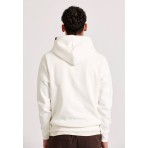 Funky Buddha Ανδρικό Φούτερ Με Κουκούλα (FBM010-006-06-OFF-WHITE)