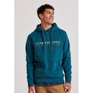 Funky Buddha Hoodie Ανδρικό (FBM010-006-06-TEAL)