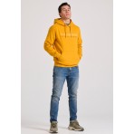 Funky Buddha Ανδρικό Φούτερ Με Κουκούλα (FBM010-006-06-YELLOW-MUSTARD)