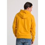 Funky Buddha Ανδρικό Φούτερ Με Κουκούλα (FBM010-006-06-YELLOW-MUSTARD)