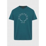 Funky Buddha Ανδρικό T-Shirt Πετρόλ