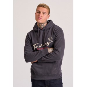 Funky Buddha Hoodie Ανδρικό (FBM010-013-06-ANTHRACITE)