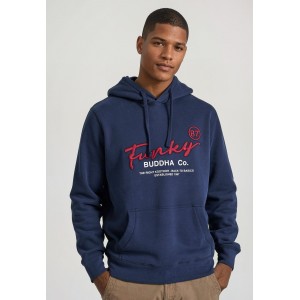 Funky Buddha Hoodie Ανδρικό (FBM010-013-06-NAVY)