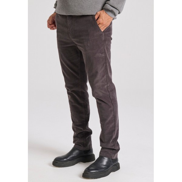 Funky Buddha Ανδρικό Παντελόνι Chino (FBM010-015-02-DK-GREY)