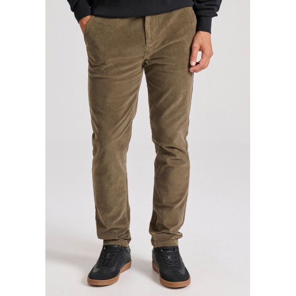 Funky Buddha Ανδρικό Παντελόνι Chino (FBM010-015-02-OLIVE)