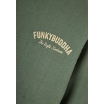 Funky Buddha Ανδρική Ζακέτα Πράσινη