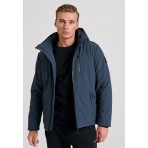 Funky Buddha Ανδρικό Μπουφάν Softshell Μπλε