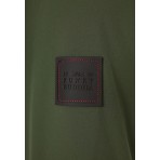 Funky Buddha Ανδρικό Μπουφάν Softshell Λαδί