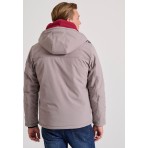 Funky Buddha Ανδρικό Μπουφάν Softshell Γκρι