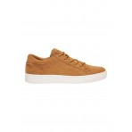 Funky Buddha Ανδρικά Suede Sneakers Κάμελ, Λευκά