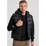 Funky Buddha Ανδρικό Γιλέκο (FBM010-030-01-BLACK)