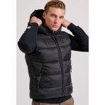 Funky Buddha Ανδρικό Γιλέκο (FBM010-030-01-BLACK)