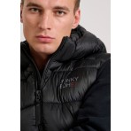 Funky Buddha Ανδρικό Γιλέκο (FBM010-030-01-BLACK)