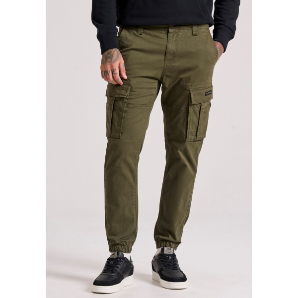 Funky Buddha Ανδρικό Παντελόνι Cargo (FBM010-030-02-DUSTY-OLIVE)