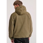 Funky Buddha Ανδρικό Casual Τζάκετ (FBM010-050-01-KHAKI)