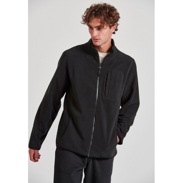 Funky Buddha Ζακέτα Fleece Ανδρική (FBM010-060-06-BLACK)