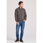 Funky Buddha Ανδρικό Slim Tapered Τζιν Παντελόνι Μπλε