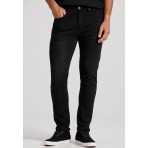 Funky Buddha Ανδρικό Τζην Παντελόνι Slim (FBM010-075-02-BLACK)