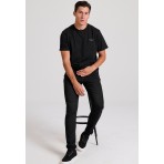 Funky Buddha Ανδρικό Τζιν Παντελόνι Slim Fit Μαύρο