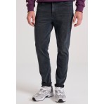 Funky Buddha Ανδρικό Τζην Παντελόνι Slim (FBM010-077-02-DK-GREY)