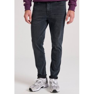 Funky Buddha Παντελόνι Τζιν Ανδρικό (FBM010-077-02-DK-GREY)