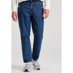 Funky Buddha Ανδρικό Τζην Παντελόνι Loose Fit (FBM010-078-02-DK-BLUE)