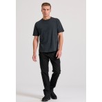 Funky Buddha Ανδρικό Τζην Παντελόνι Regular Fit (FBM010-080-02-BLACK)